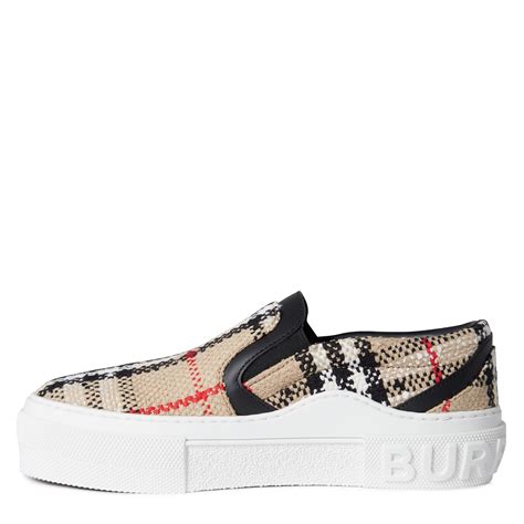 burberry loafers women|Burberry slip on sneakers women's.